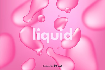 抽象单色流体特效背景