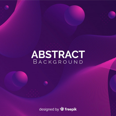 抽象紫色渐变曲线背景