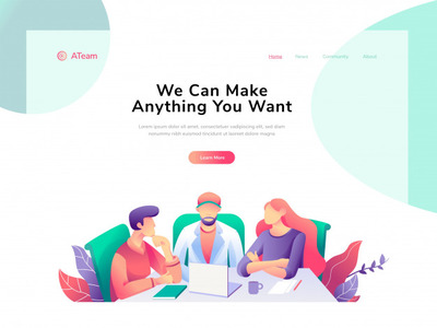 图表和分析统计说明概念网页插画