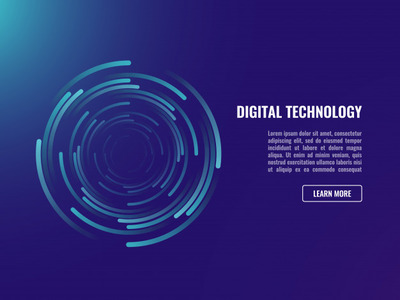 抽象螺旋漩涡科技数据背景