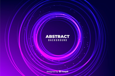 抽象的彩色光圆形设计背景