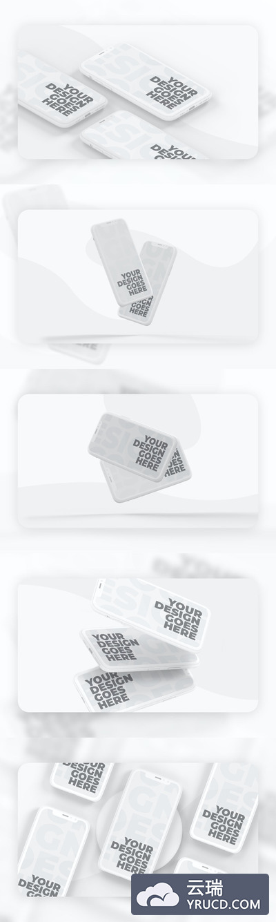 iPhone 11 专业的手机样机素材下载（PSD）