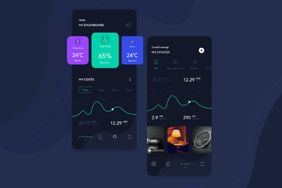 新生活方式物联网智能居家 App UI Kit [SKETCH]