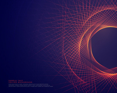 抽象线条形成的多边形形状背景