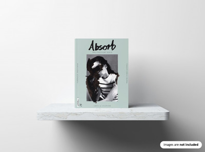 精装书封面设计展示场景样机 [PSD]