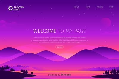 时尚孟菲斯风格的页面设计背景