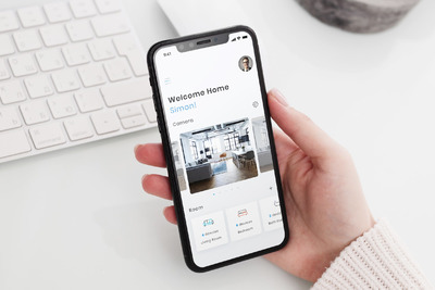 极简主义物联网智能居家 App UI Kit [SKETCH]