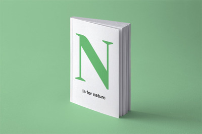 优质的自然书籍效果图样机[PSD]