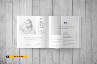 精装书排版设计效果图样机[PSD]