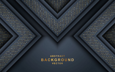 抽象的暗色背景与重叠层