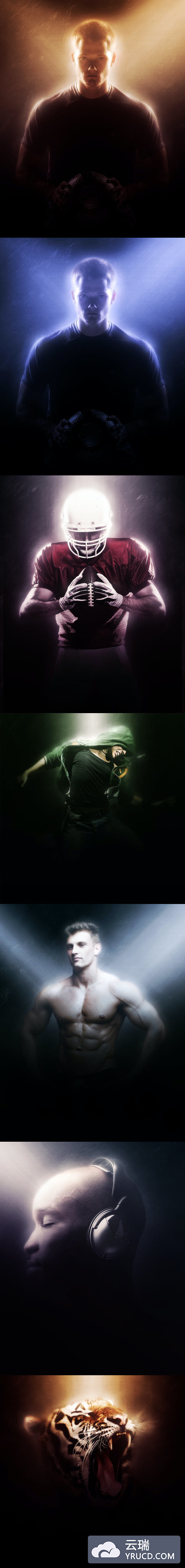 暗调幻想Photoshop动作下载（ATN）