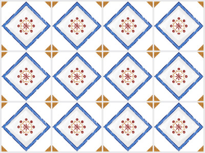 瓷砖纹理无缝图案背景[EPS]