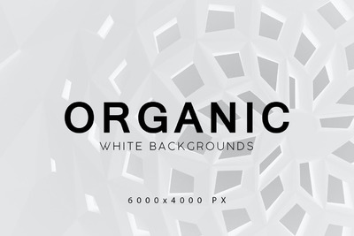 背景纹理 | 15种高级品牌白色有机科技肌理墙纸封面背景