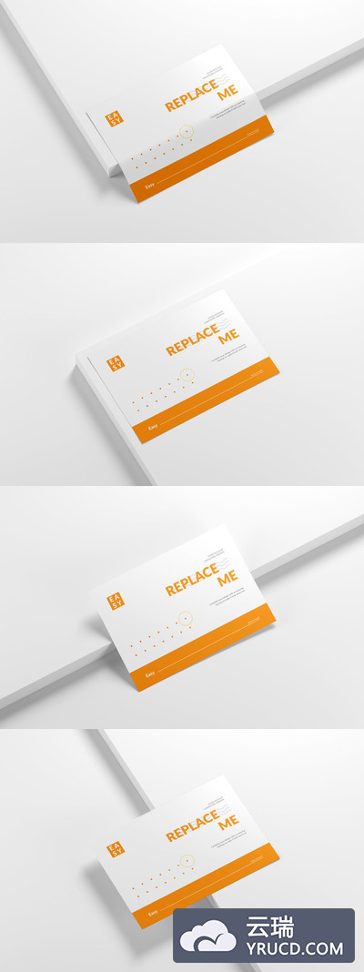 横版海报传单样机（PSD）