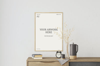 室内海报画框样机（PSD）