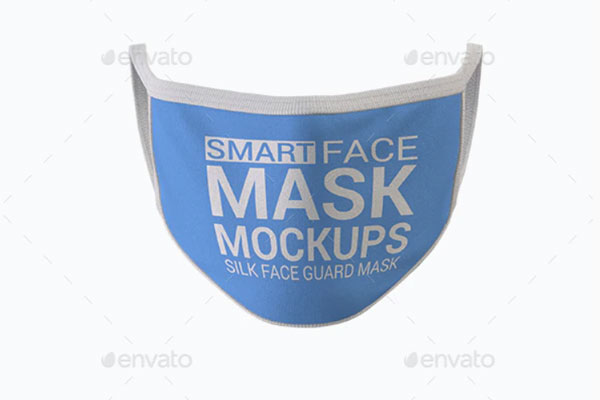 医用防护口罩设计图样机模板