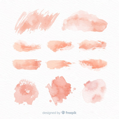 水彩笔刷肌理抽象背景素材[EPS]