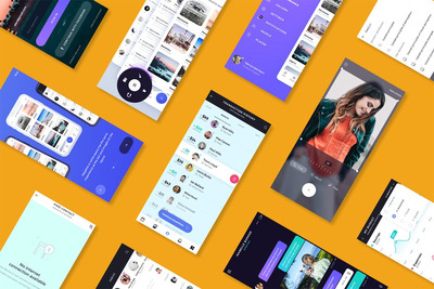 APP设计展示样机（PSD）