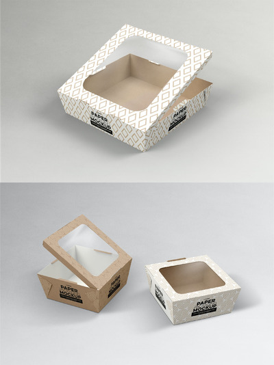 甜品个性包装设计样机（PSD）