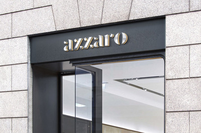 实体店门面标志展示样机[PSD]