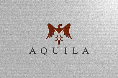 白色纹理纸上印压的logo样机[PSD]