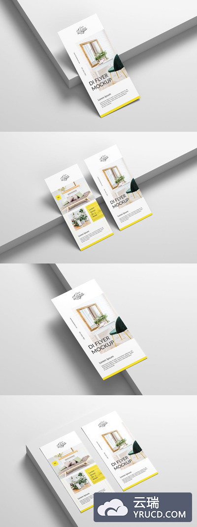 Dl 传单海报模板下载（PSD）