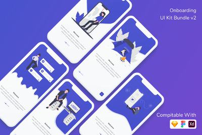 APP启动页功能介绍插画素材下载