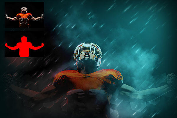 史诗游戏风暴照片效果ps动作下载