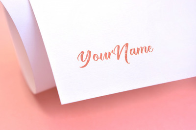 闪闪发光的标志样机[PSD]