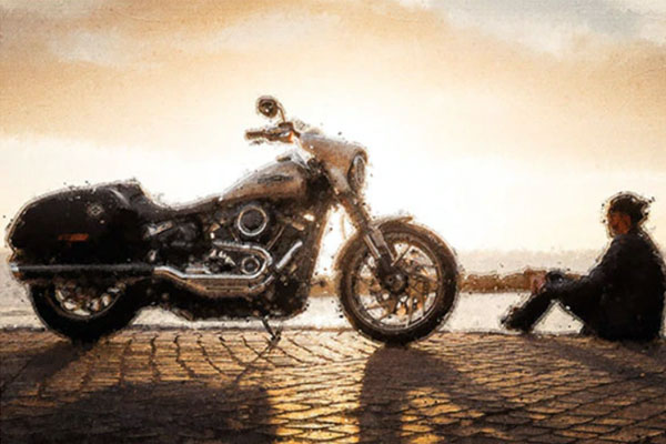 复古水彩艺术数字油画照片效果ps动作下载