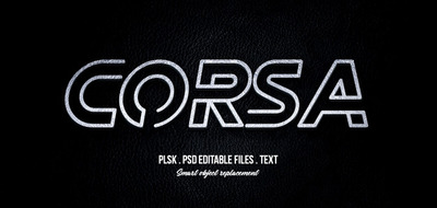 3D文本风格效果样式模型[PSD]