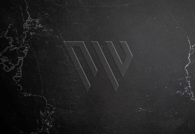 浮雕大理石纹理标志样机[PSD]