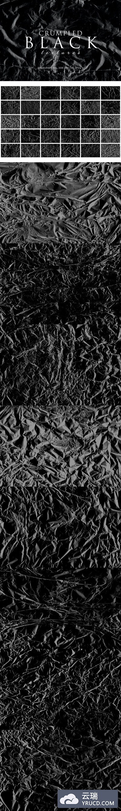 30个高品质的逼真塑料纸张质感背景底纹纹理集合