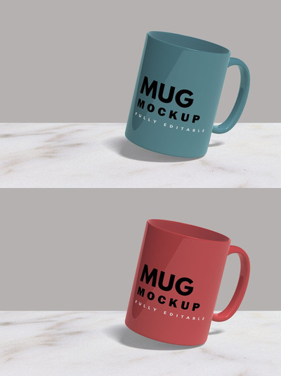 多用途马克杯样机下载(PSD)