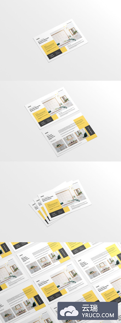 景观传单设计样机(PSD)