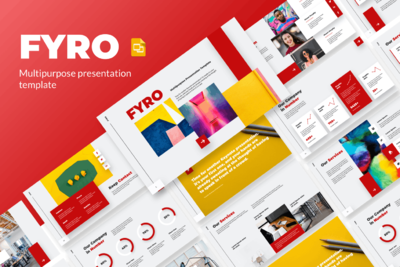 时尚高端绚丽清新大胆配色的高品质powerpoint幻灯片演示模板（pptx）