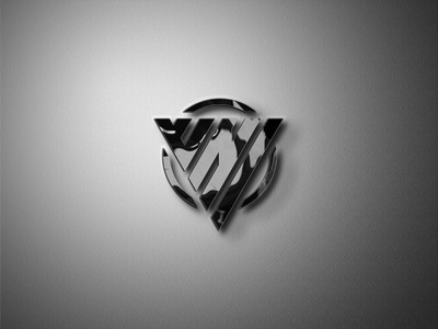 玻璃涂层3D标志样机[PSD]