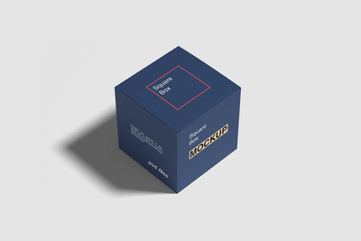 方盒模型透视角度样机（PSD）