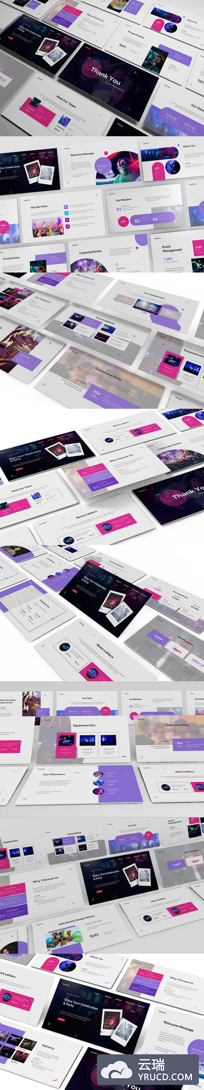 时尚的商业计划书PPT模板下载（PPTX）