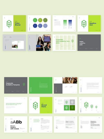 专业的地产高端项目提案手册画册模板下载（INDD）