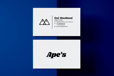 干净简单的企业名片设计模板下载（PSD）