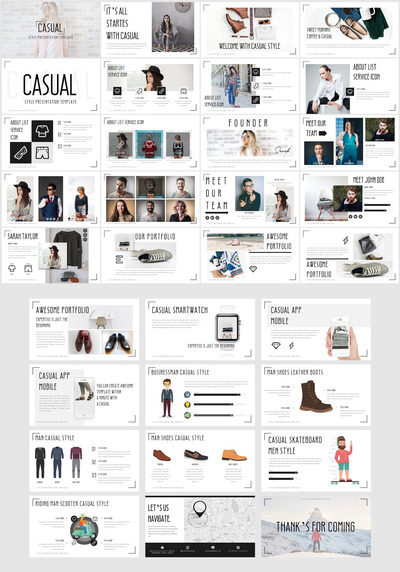 多用途创意财务PPT模板下载