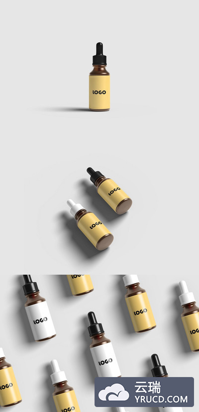 眼药水瓶设计样机（PSD）