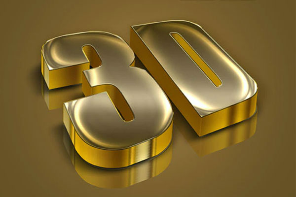 豪华深金色3D文字效果ps图层样式