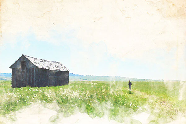 艺术水彩画效果照片处理ps动作下载