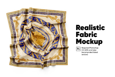 逼真的面料样机（PSD）