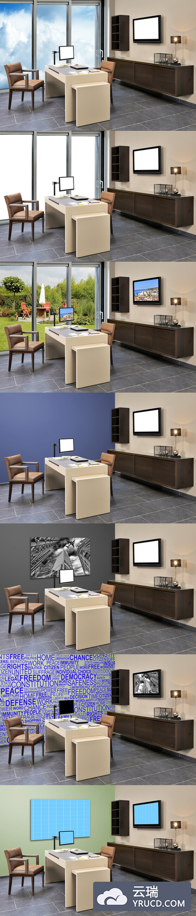 办公室样机（PSD）