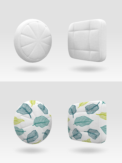 枕头模型模样机（PSD）
