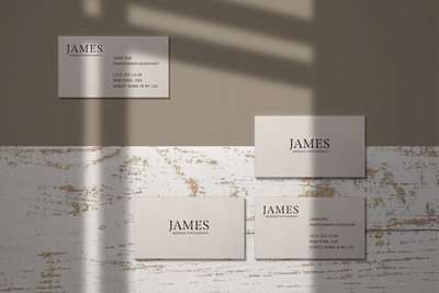 高端商业名片套装样机（PSD）