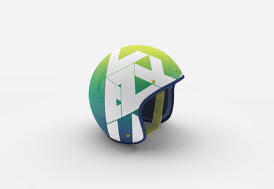 优质的摩托车头盔展示样机